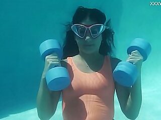 Underwater Gymnastics with Micha
