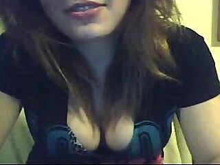 Hot teasing on webcam