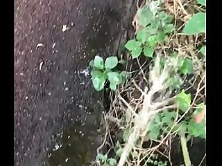Naughty Outdoor Piss In Stream
