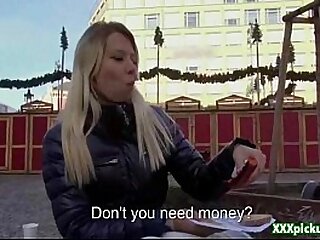 Public Sex For Cash With Amateur European Teen Babe 01